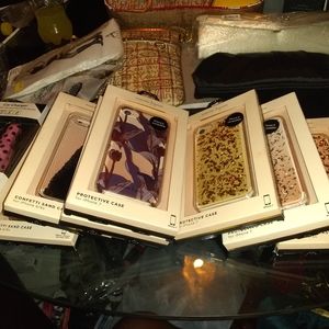 bundle of iPhone 5 6 7 and 8  phone covers